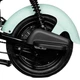 EVOBIKE Nova MINI 500W 48V 12Ah зручний електровелосипед з 2 сидіннями, корзиною, простий і надійний, для міста і села, бірюзового кольору - зображення 13