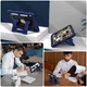 Захисний чохол ARM Cover для Apple iPad 11 (А16) 2025 з підставкою та ремінцем Blue/Black - зображення 6