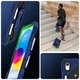 Противоударный защитный чехол ARM Cover для Apple iPad 11 (А16) 2025 с поворотной подставкой 360°, ремешком и держателем для Apple Pencil Black/Blue - изображение 6