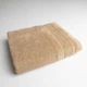 Набор банных махровых полотенец с велюровым бордюром 3шт GM Textile 50х70см, 50х90см, 70х140см (Капучино) - изображение 2