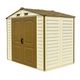 Хозблок-сарай Duramax пластиковый StoreAll 245x168x220 см Слоновая кость (KMDR-5195) - изображение 5