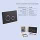 Готовое решение Qtap для ванной комнаты: подвесной унитаз Crow Rimless + комплект инсталляции Nest 4 в 1 (круг - изображение 5