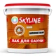Лак для Сауны акриловый SkyLine Полуматовый 5 л - изображение 1