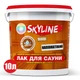 Лак Для Сауни акриловий SkyLine Напівматовий 10 л - зображення 2
