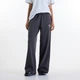 Женские черные спортивные брюки New Balance Trackside French Terry 36 (S) (WB62412FBLK) - изображение 1