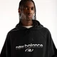 Чоловіче чорне худі New Balance Trackside French Terry 46 (S) (MT62W318BK) - зображення 3