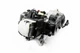 Скутерный двигатель в сборе 4T 80cc (короткий вариатор, длинный вал, чёрная крышка) - изображение 2