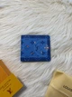 Гаманець Louis Vuitton (LV) 11 х 9.7 см синій з шкіри ПВХ (q96-0vh-917) - зображення 2
