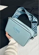 Женская сумка Guess 9991 голубая - изображение 5