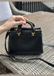 Женская сумка Guess 088 с двумя ручками черная - изображение 5