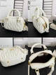 Женская сумка кросс-боди Miu miu 87121 18119 белая - изображение 2