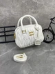 Женская сумка кросс-боди Miu miu 87121 18119 белая - изображение 3