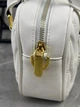 Женская сумка кросс-боди Miu miu 87121 18119 белая - изображение 7