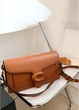 Женская сумка Coach 6938 кросс-боди коричневая - изображение 3