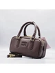 Женская сумка Miu miu 2312 (22×10×7) кросс-боди темно-коричневая - изображение 4