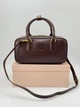 Женская сумка Miu miu 3502 (27×12×9) кросс-боди темно-коричневая - изображение 3
