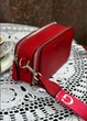 Женская прямоугольная сумка Guess 23705 кросс-боди красная - изображение 2