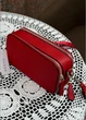 Женская прямоугольная сумка Guess 23705 кросс-боди красная - изображение 3