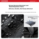 Чоловічий рюкзак-візок CROSSGEAR Swiss Business 17,3 дюйма, валіза на колесах великої місткості для ділових поїздок, дорожня сумка, студентський рюкзак - изображение 9