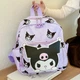 Рюкзак маленький дитячий шкільний портфель Куроми Kuromi 10498 фіолетовий - зображення 2