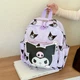 Рюкзак маленький дитячий шкільний портфель Куроми Kuromi 10498 фіолетовий - зображення 3