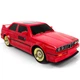 Радиоуправляемая Дрифт-машина BMW E30 RC Дрифт-кар 1:16 30 км/ч 4WD, 2 режима скорости, резиновые шины, 4 дорожных конуса с полным приводом + сменные шины - изображение 6