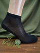 Шкарпетки жіночі короткі літні з сіткою 012S Black, 36-40р. Колір чорний - зображення 2