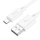 USB кабель Hoco X88, Type-C, 2.0 м., Белый - 624092 - изображение 2