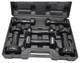 Набір гантелей у кейсі 9 кг. PowerPlay 4121 Fitness Dumbells (2шт.*1кг. 2шт.*1,5кг. 2шт.*2кг.) (PP_PP_4121_9kg) - изображение 2