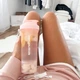 Шейкер спортивний SmartShake Slim Cotton Pink 500ml (Light Lavender) (PP_10252501) - изображение 9