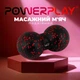 Массажний м'яч подвійний PowerPlay PP-4352 Epp foam peanut ball (d8*16cm.) Чорно/Червоний (PP_PP_4352_Red_8*16) - изображение 6