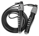 Скакалка зі лічильником PowerPlay 4215 Jump Rope With Counter Чорно/Сіра 2.75 см. (PP_PP_4215_Black/Grey) - изображение 3