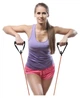 Трубчастий еспандер для фітнесу із ручками U-POWEX Latex resistance tube 30LB Red (13.5кг.) (PP_UP_1001_30LB_Red) - зображення 4