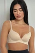 Бюстгальтер push-up без каркасов 8129 Lora Iris бежевый L - изображение 1
