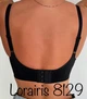 Бюстгальтер push-up без каркасів 8129 Lora Iris чорний L - зображення 3