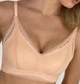 Ажурный бюстгальтер-топ 8034 Lora Iris персик XL - изображение 3