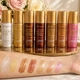 Масло-шиммер для тела Bogenia Glow Oil Body Shimmer BG462 No003 Янтарное сияние для сияния, питания и увлажнения кожи 100 мл - изображение 5