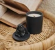 Аромасвічка CUPID SANTAL GRAFITE 100% WOOD WAX 165g 35h Гранд Презент NAC 1034GF - изображение 1