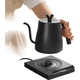 Чайник TEOTM Pour-Over, електричний чайник із регульованою температурою нагрівання, ручкою-вушками та довгим носиком, чайник із постійною температурою, електричний чайник для гарячої води - зображення 2