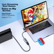 Карта видеозахвата BIAZE HDMI на чипе MS2130 с входом 4K 60 Гц, USB и Type-C, для Switch, PS5, ноутбука, телефона и камеры - изображение 5