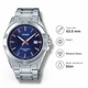 Мужские часы Casio MTP-1308D-2A синие 50 м - изображение 3