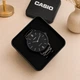 Мужские часы Casio MTP-VT01B-1B черные 30 м - изображение 4