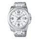 Мужские часы Casio MTP-1314D-7A белые 50 м - изображение 1