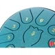Портативная барабанная установка Asasi 11-Tone 6-Inch для начинающих, подарок для класса, подарок на день рождения для детей, стальной язычковый барабан - Spotted Greet - изображение 1