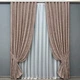 Комплект готових штор VR-Textil Жакард Вензель № 090ш Пудровий 100х270 см 2 шт (31-034) - зображення 2
