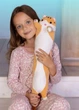 Игрушка плюшевая обнимашка Кот батон 50 см MY KIGU Коричневый (9007) - изображение 1