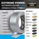 Армована стрічка Carbon Tape Ultimate Silver 7007 48 мм*25м сірий 425 мкм - зображення 6