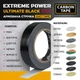 Армована стрічка Carbon Tape Extreme Power Black 7007 25мм*10м чорний - зображення 6