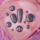 Гель-фарба для нігтів LUNA Holographic Metallic Gel голографічна 5 мл - изображение 3