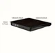 Зовнішній привод DVD-RW CD-RW Type-C дисковод USB 3.0 оптичний функція перезапису дисків - зображення 2
